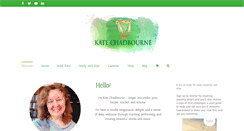 Desktop Screenshot of katechadbourne.com